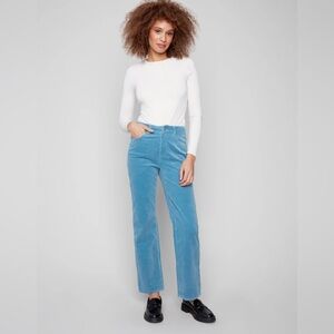 Straight Leg Corduroy Pants